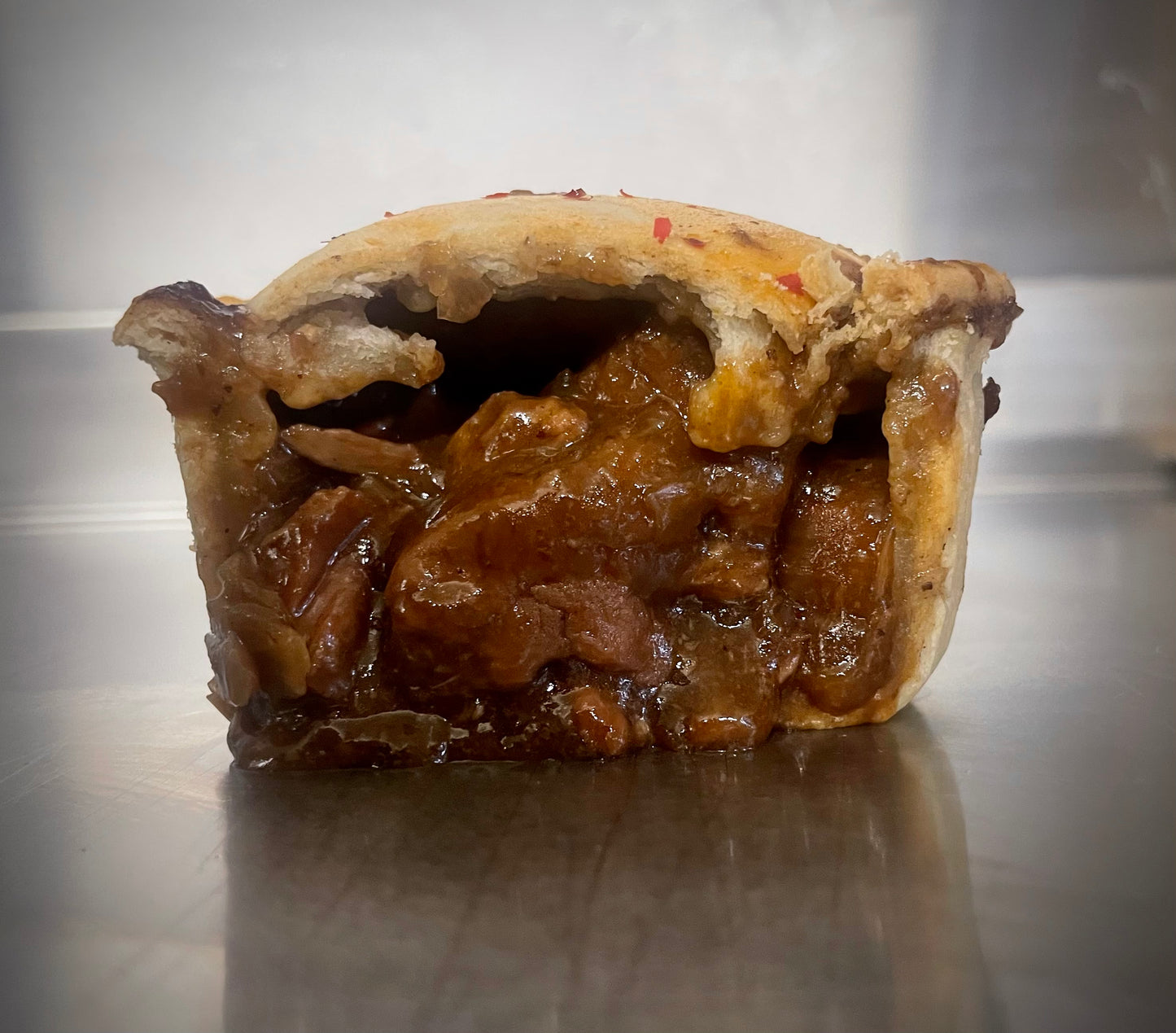 Braised Steak & Onion Pie