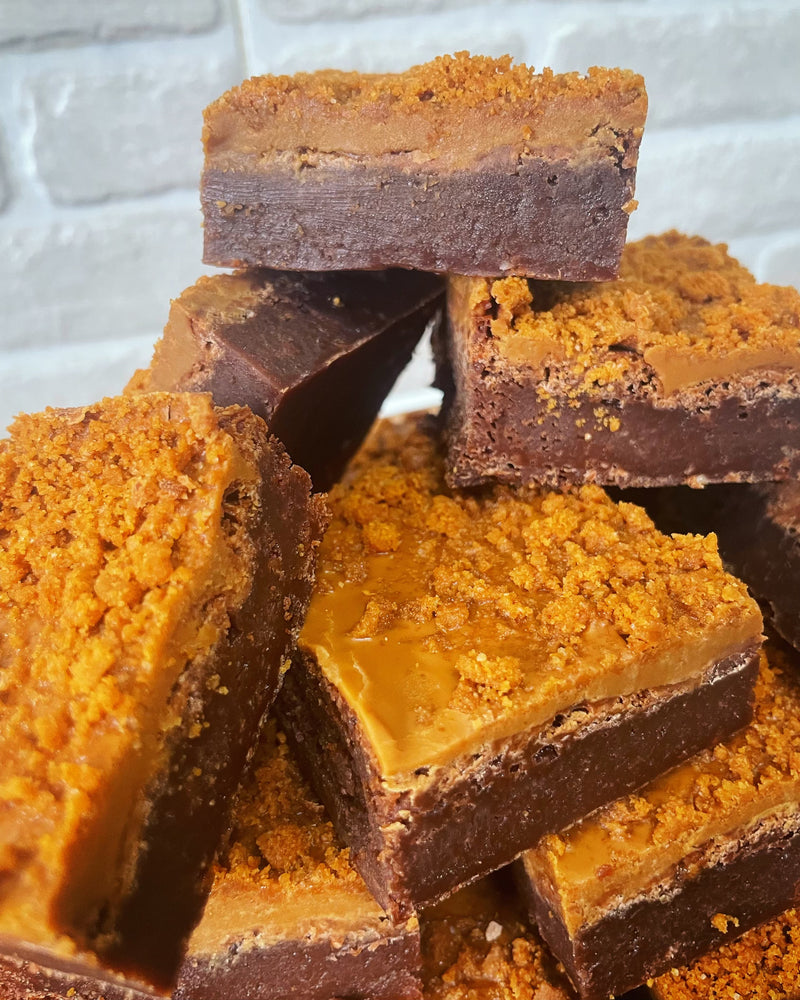Lotus Biscoff Brownie