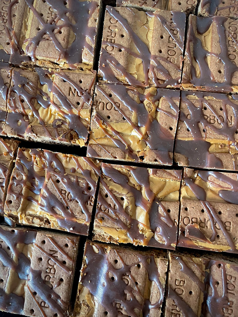 Bourbon Biscuit Brownie