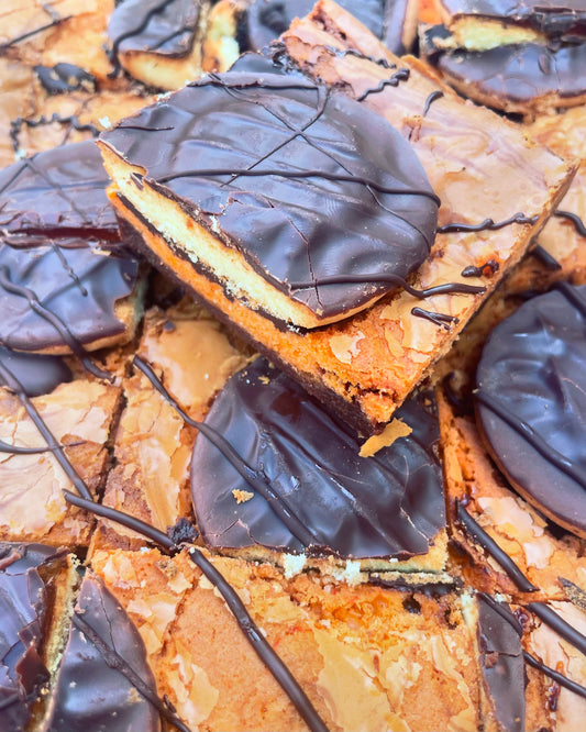 Jaffa Cake Brondie