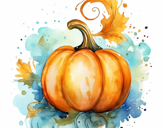 Edible Print - Pumpkin