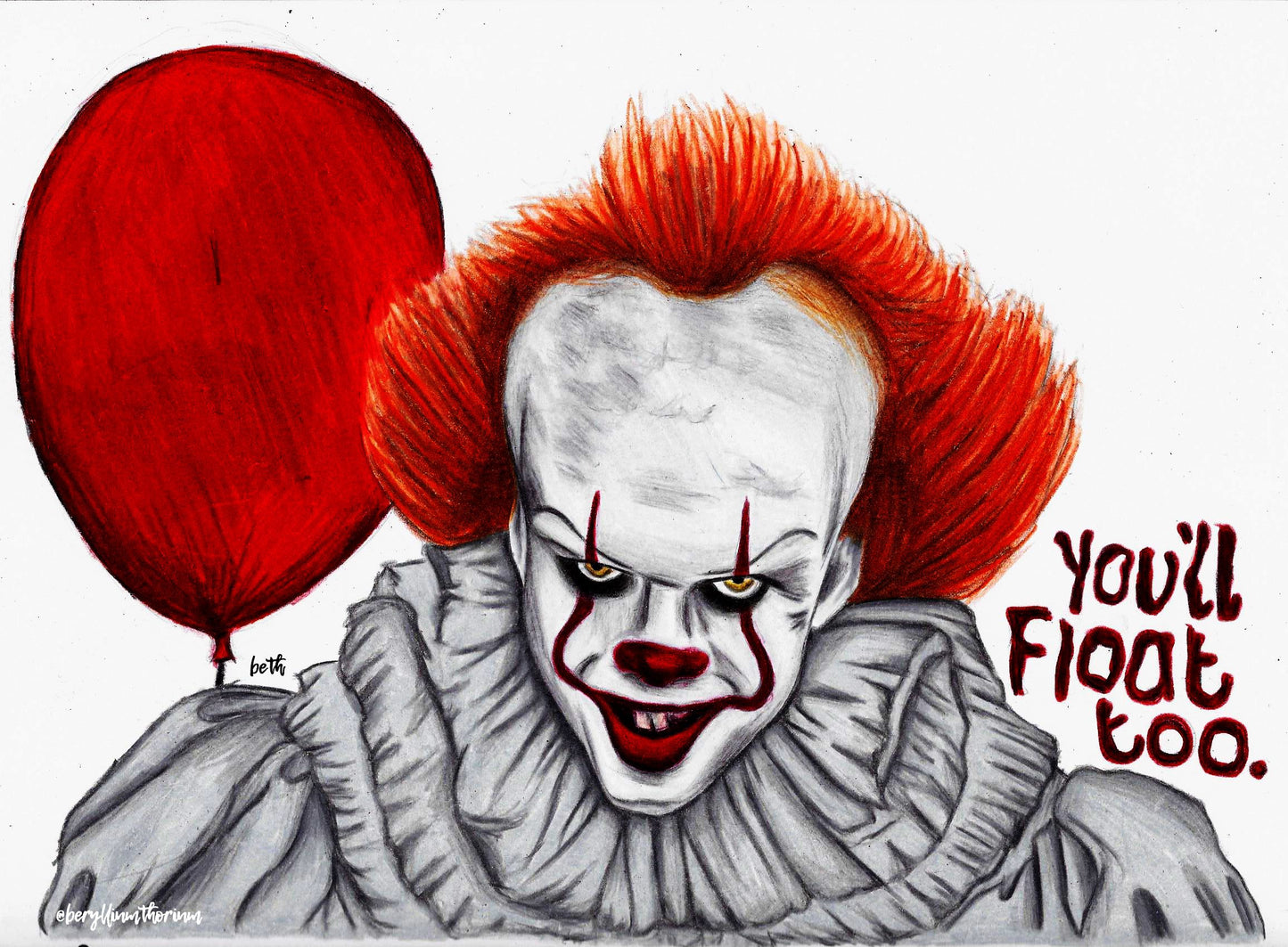 Edible Print - Halloween Pennywise 2