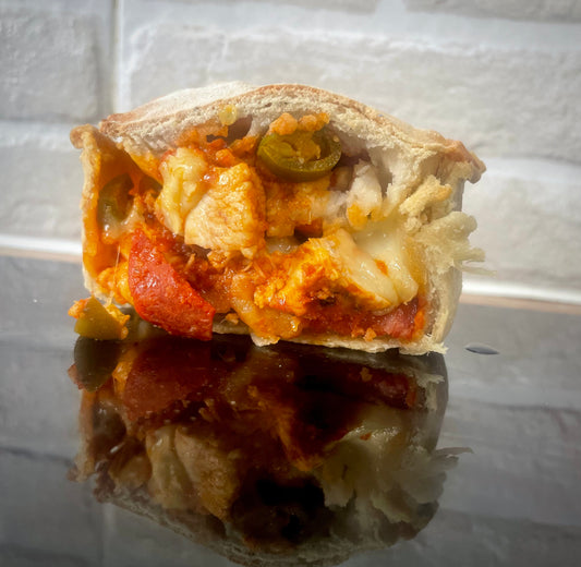Deep Pie Spicy Meat Pizza