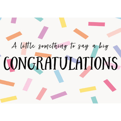 Edible Print - Congrats Confetti