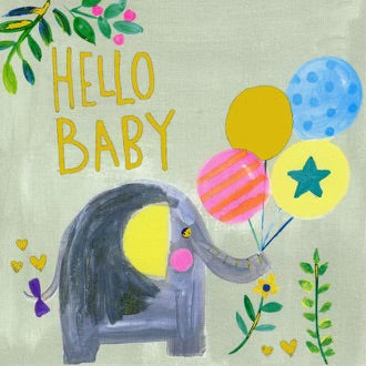 Edible Print - Hello Baby