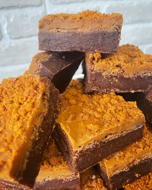 Lotus Biscoff Brownie