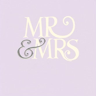 Edible Print - Mr & Mrs