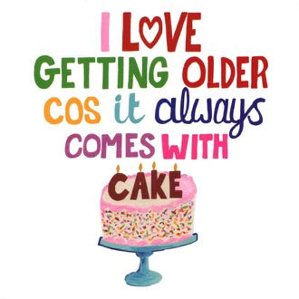 Edible Print - Older with Cake